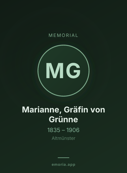Memorial portrait of Marianne, Gräfin von Grünne