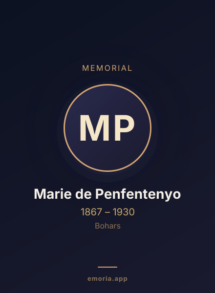 Memorial portrait of Marie de Penfentenyo