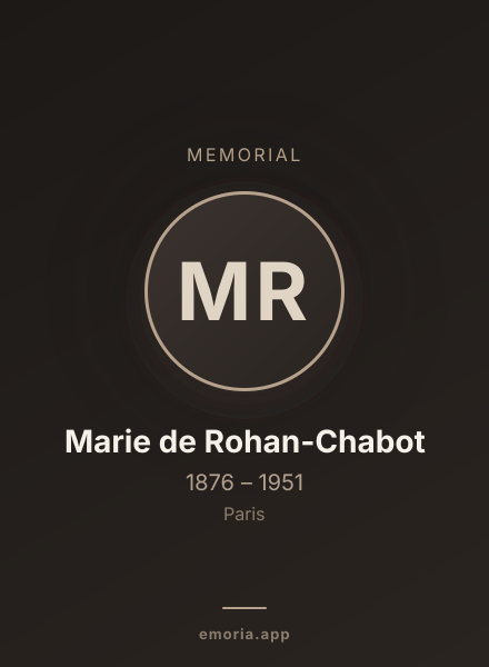 Memorial portrait of Marie de Rohan-Chabot