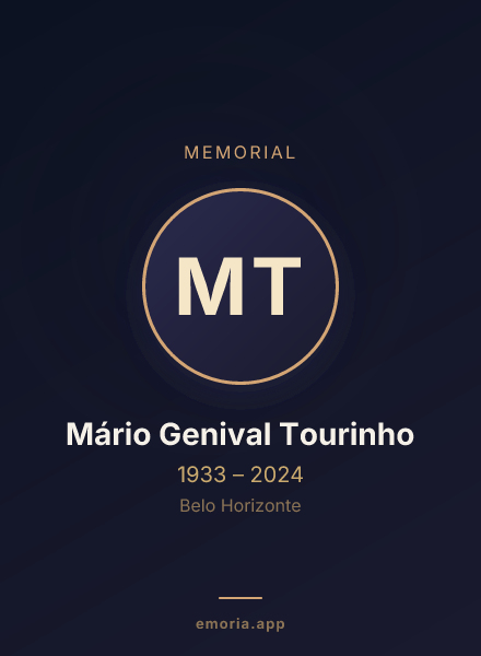 Memorial portrait of Mário Genival Tourinho