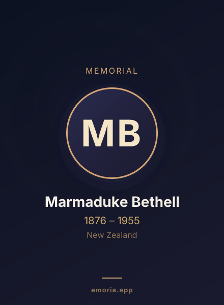 Memorial portrait of Marmaduke Bethell