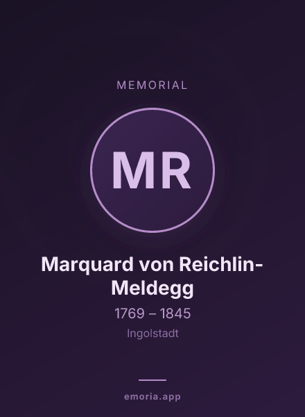 Memorial portrait of Marquard von Reichlin-Meldegg