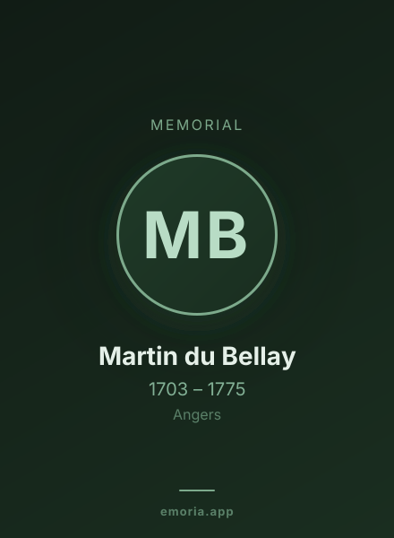 Memorial portrait of Martin du Bellay