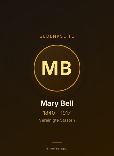 Gedenkportrait von Mary Bell