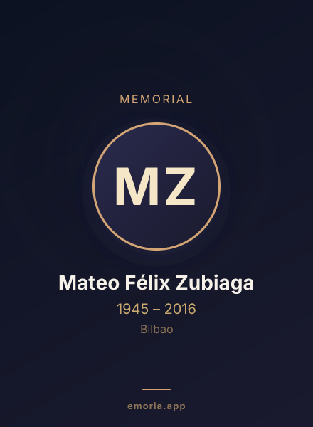 Memorial portrait of Mateo Félix Zubiaga
