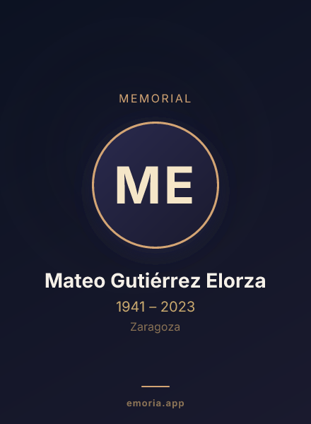 Memorial portrait of Mateo Gutiérrez Elorza