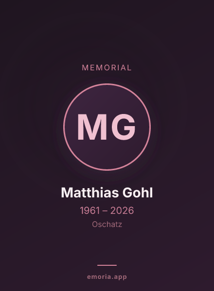 Memorial portrait of Matthias Gohl