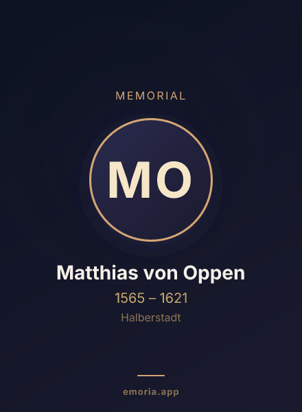 Memorial portrait of Matthias von Oppen