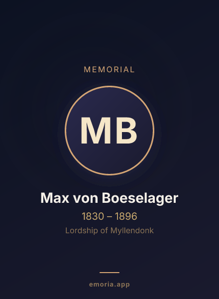 Memorial portrait of Max von Boeselager