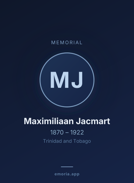 Memorial portrait of Maximiliaan Jacmart