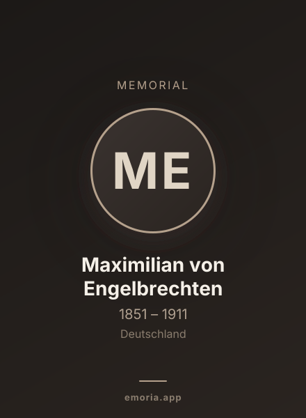 Memorial portrait of Maximilian von Engelbrechten