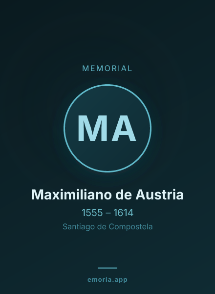 Memorial portrait of Maximiliano de Austria