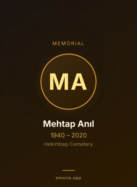 Memorial portrait of Mehtap Anıl