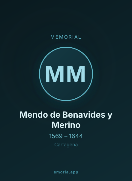 Memorial portrait of Mendo de Benavides y Merino
