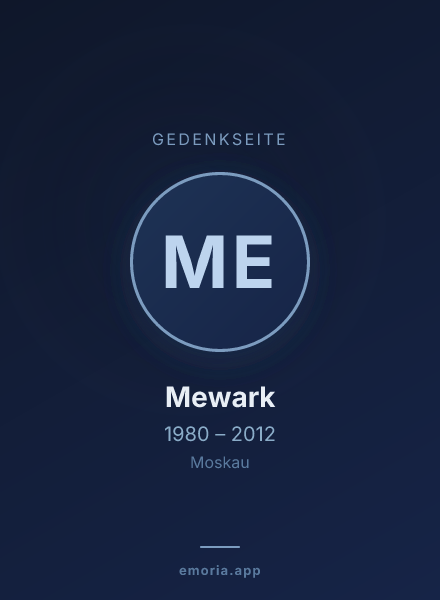 Gedenkportrait von Mewark