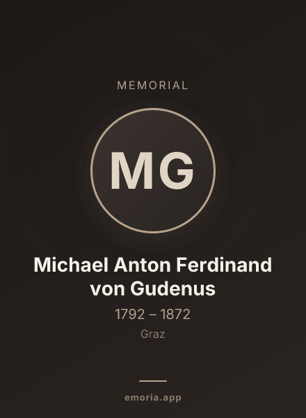 Memorial portrait of Michael Anton Ferdinand von Gudenus