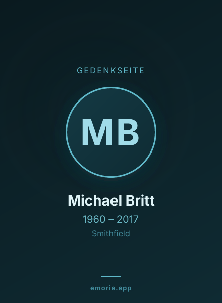 Gedenkportrait von Michael Britt