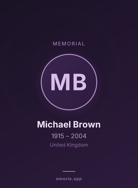 Memorial portrait of Michael Brown