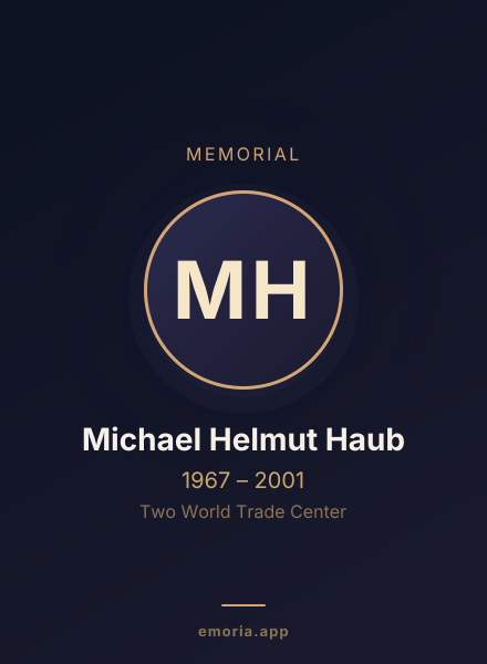 Memorial portrait of Michael Helmut Haub