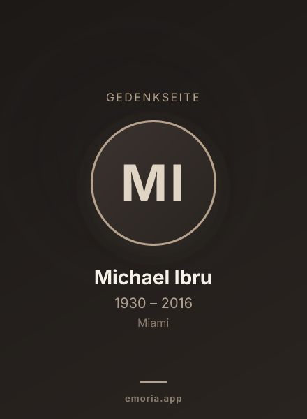 Gedenkportrait von Michael Ibru