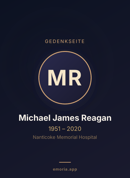 Gedenkportrait von Michael James Reagan