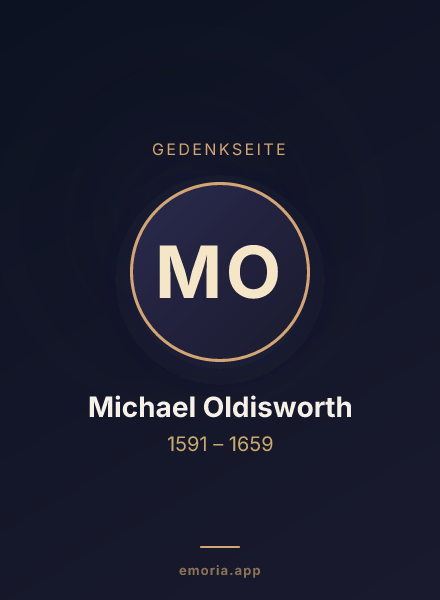 Gedenkportrait von Michael Oldisworth