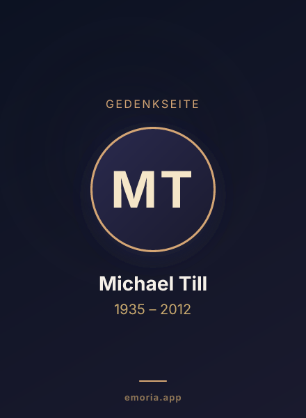 Gedenkportrait von Michael Till