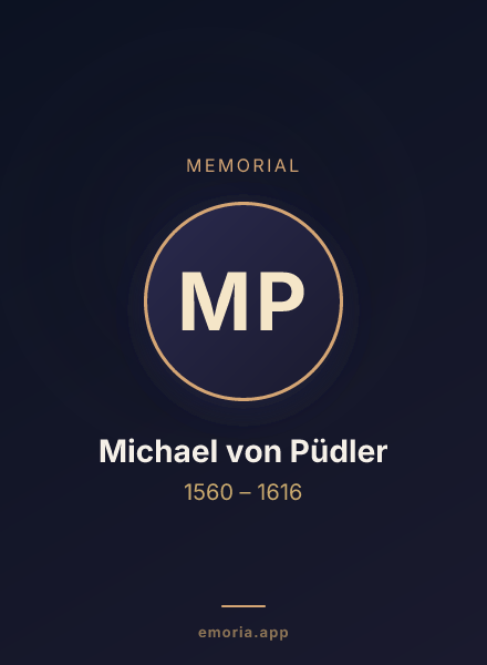Memorial portrait of Michael von Püdler