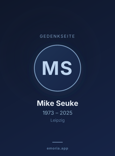 Gedenkportrait von Mike Seuke