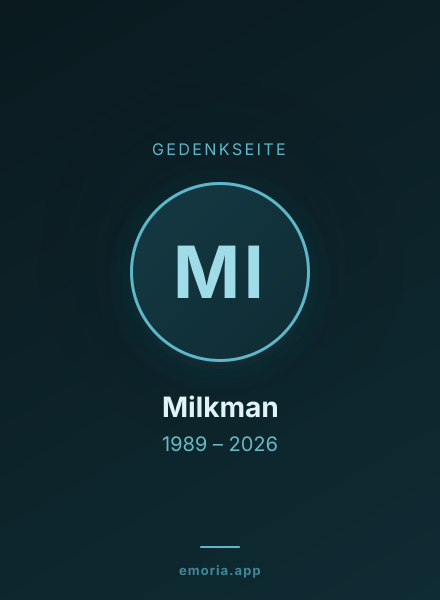 Gedenkportrait von Milkman