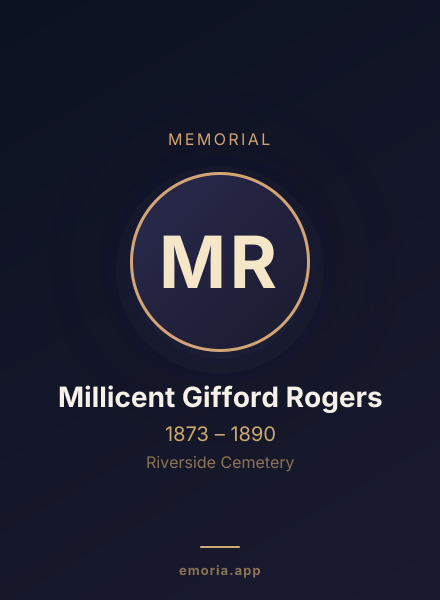 Memorial portrait of Millicent Gifford Rogers
