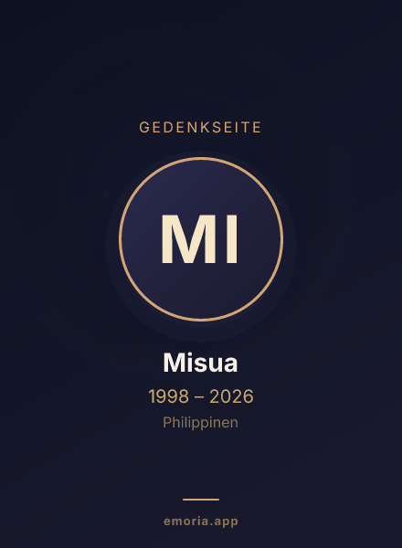 Gedenkportrait von Misua
