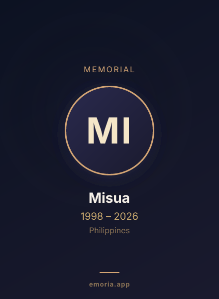 Memorial portrait of Misua