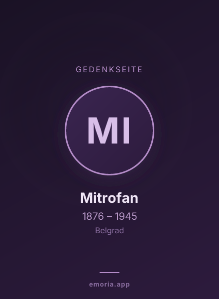 Gedenkportrait von Mitrofan