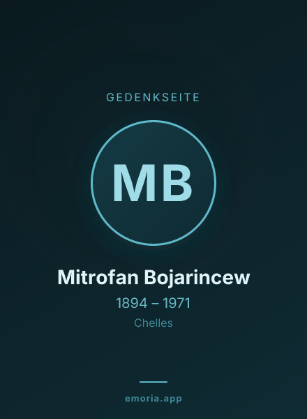 Gedenkportrait von Mitrofan Bojarincew
