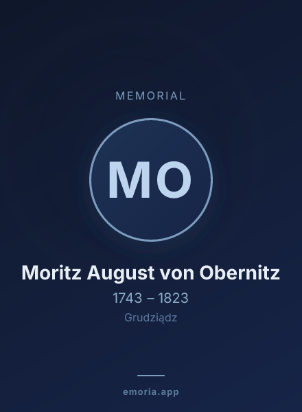 Memorial portrait of Moritz August von Obernitz