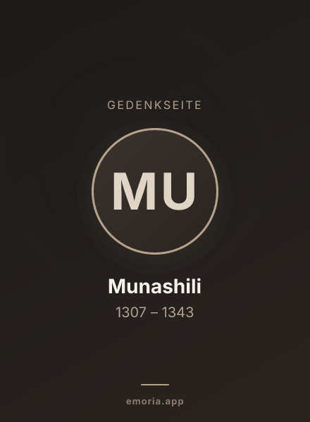 Gedenkportrait von Munashili