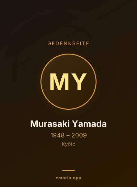 Gedenkportrait von Murasaki Yamada