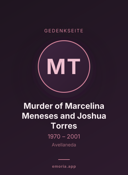 Gedenkportrait von Murder of Marcelina Meneses and Joshua Torres