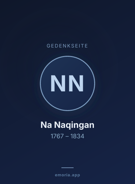 Gedenkportrait von Na Naqingan