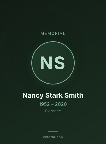 Memorial portrait of Nancy Stark Smith