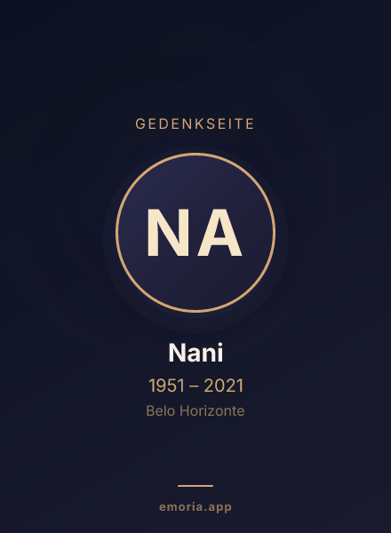 Gedenkportrait von Nani