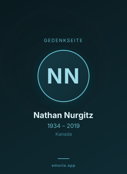 Gedenkportrait von Nathan Nurgitz
