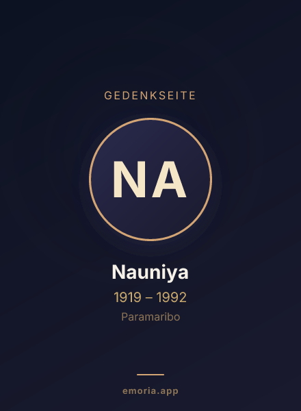 Gedenkportrait von Nauniya