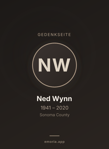 Gedenkportrait von Ned Wynn