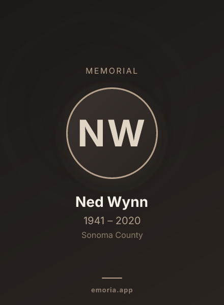 Memorial portrait of Ned Wynn