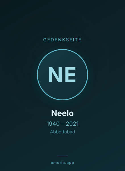 Gedenkportrait von Neelo