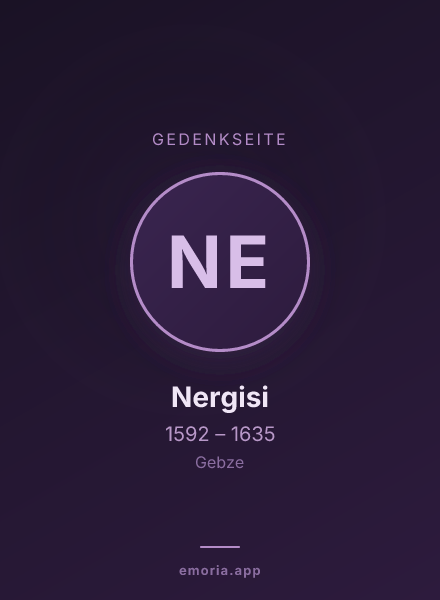 Gedenkportrait von Nergisi