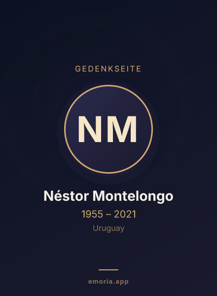 Gedenkportrait von Néstor Montelongo