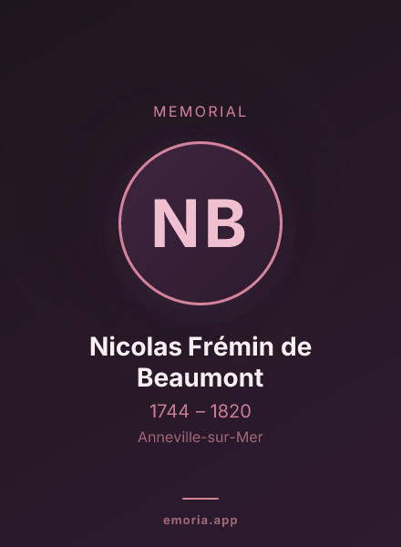 Memorial portrait of Nicolas Frémin de Beaumont